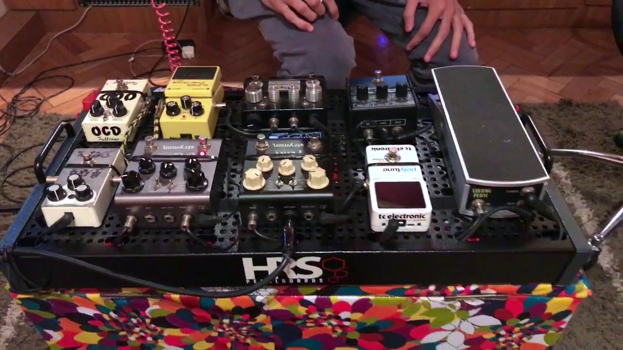 Pedalboard Leandro Melo 2017