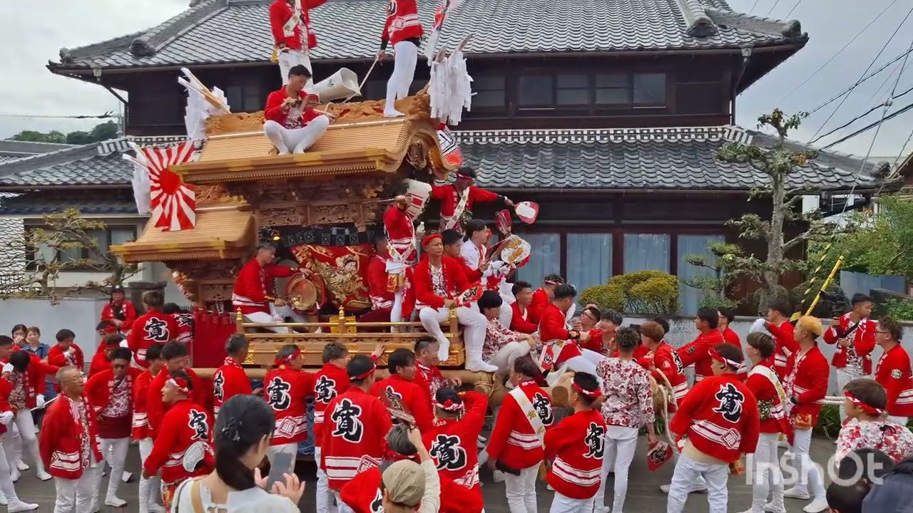 2025.10.18(土) 建水分神社 秋の例大祭 寛弘寺地区