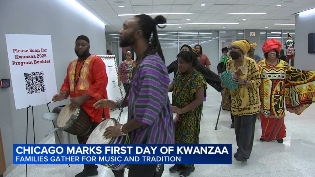 Chicago celebrates 1st day of Kwanzaa with holiday events across city