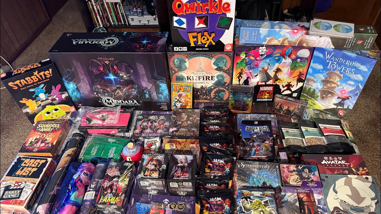 Gen Con Haul 2025 and Giveaway! (House Edition)  #gencon #convention #giveaway