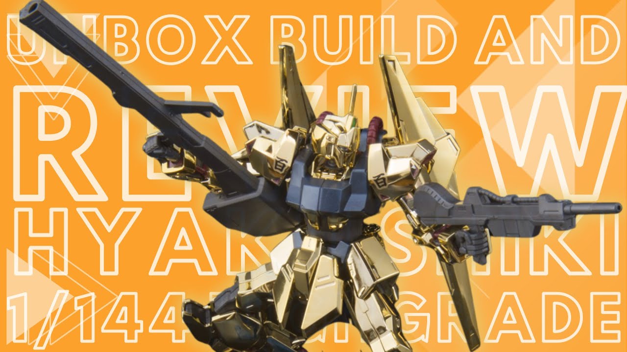 WeiMei |  HG Hyaku Shiki | Gold Coating #bootleg  #gunpla  #review
