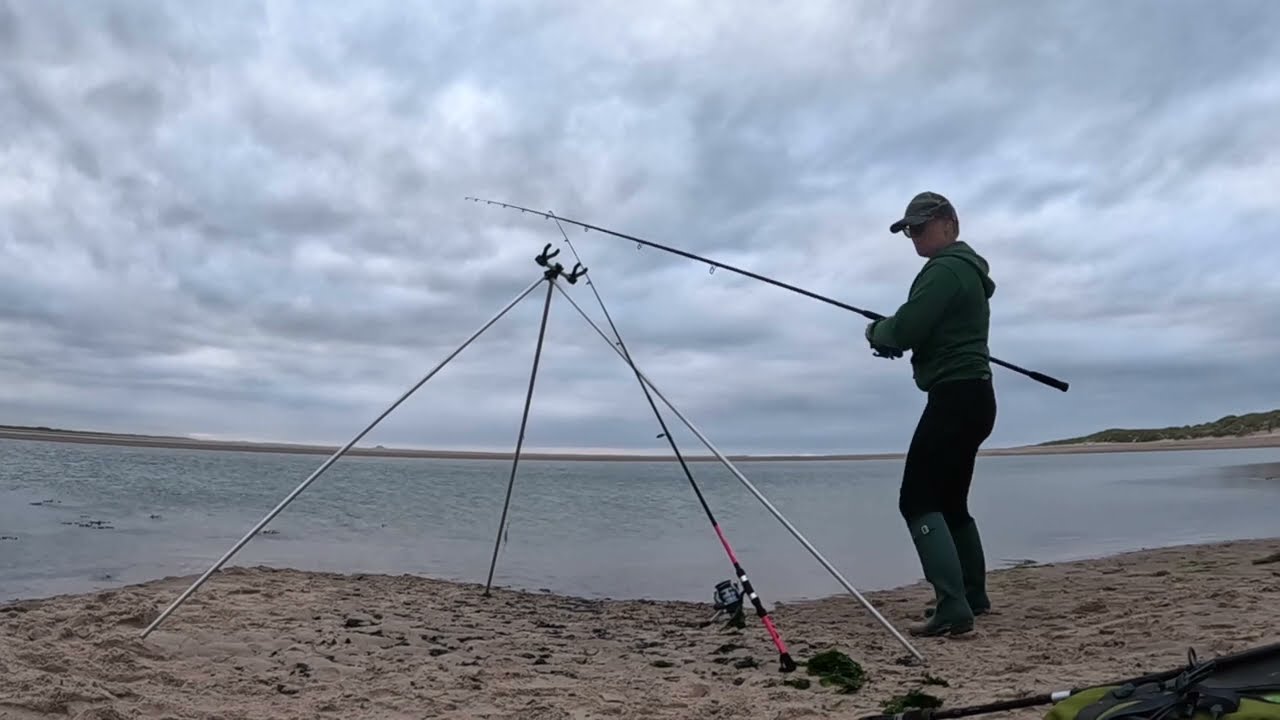 Fishing at Budle Bay | Northumberland