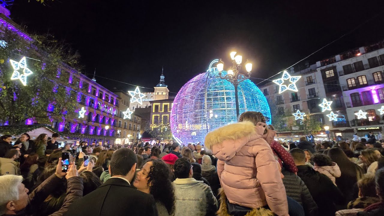 INAUGURACIÓN DEL ENCENDIDO LUMINOSO NAVIDEÑO 2024 TOLEDO 🎄