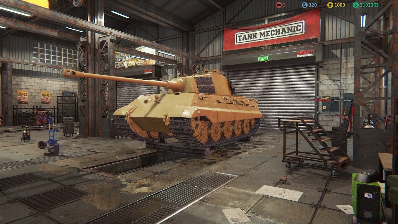 PzKpfw VI Ausf. B Tiger II K&ouml;nigstiger  | Tank Mechanic Simulator odc. 40