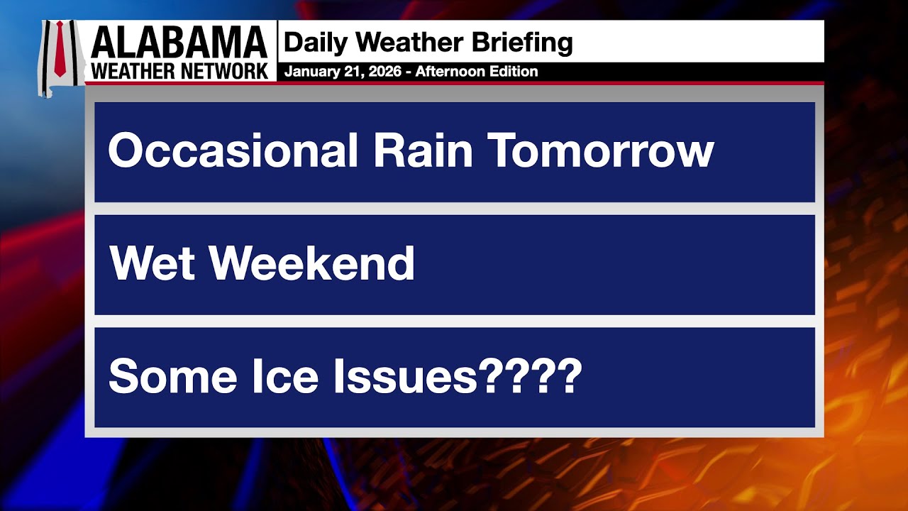 James Spann's Afternoon Briefing - Wednesday 1.21.26