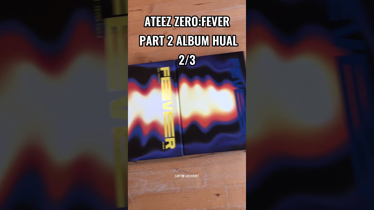[ALBUM HAUL] ATEEZ ZERO:FEVER PART 2 'DIARY' VERSION
