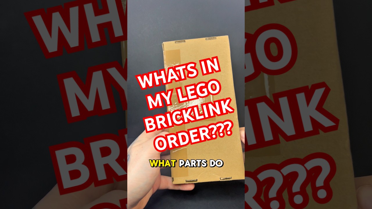 Как вы думаете, что находится в моём заказе на BrickLink? 👀🧱Оставляйте свои предположения ниже и ...