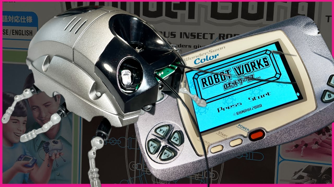 WonderBorg: o INCRÍVEL robô que é controlado por um videogame (WonderSwan)!