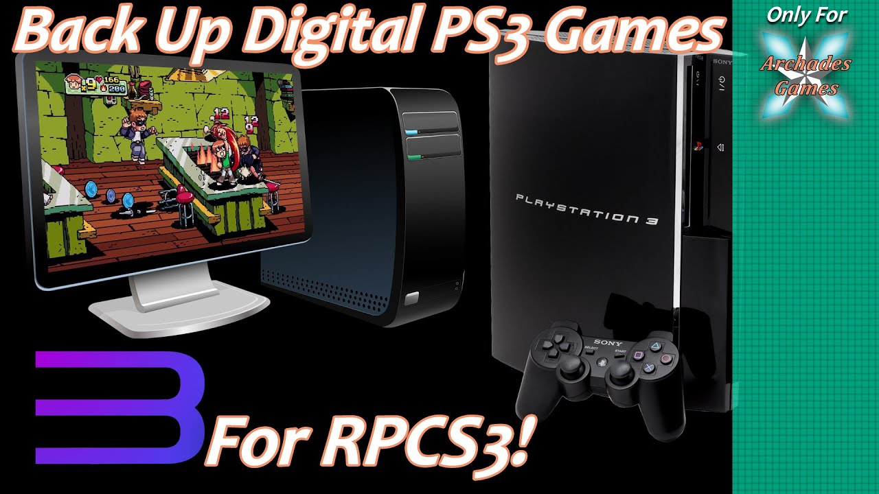 How To Back Up Your Digital PS3 Games For RPCS3! - Modded PS3 Required