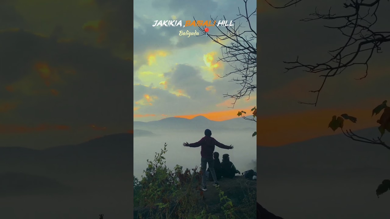 A hidden view point ⛰️🌥️ jakikia,baibalihill baliguda, Kandhamal Odisha #jakikia #baliguda #odisha