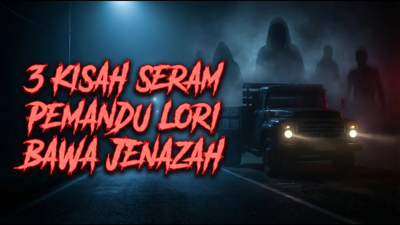 MISTERI JALAN MUAR SEGAMAT | 3 KISAH SERAM PEMANDU LORI BAWA JENAZAH