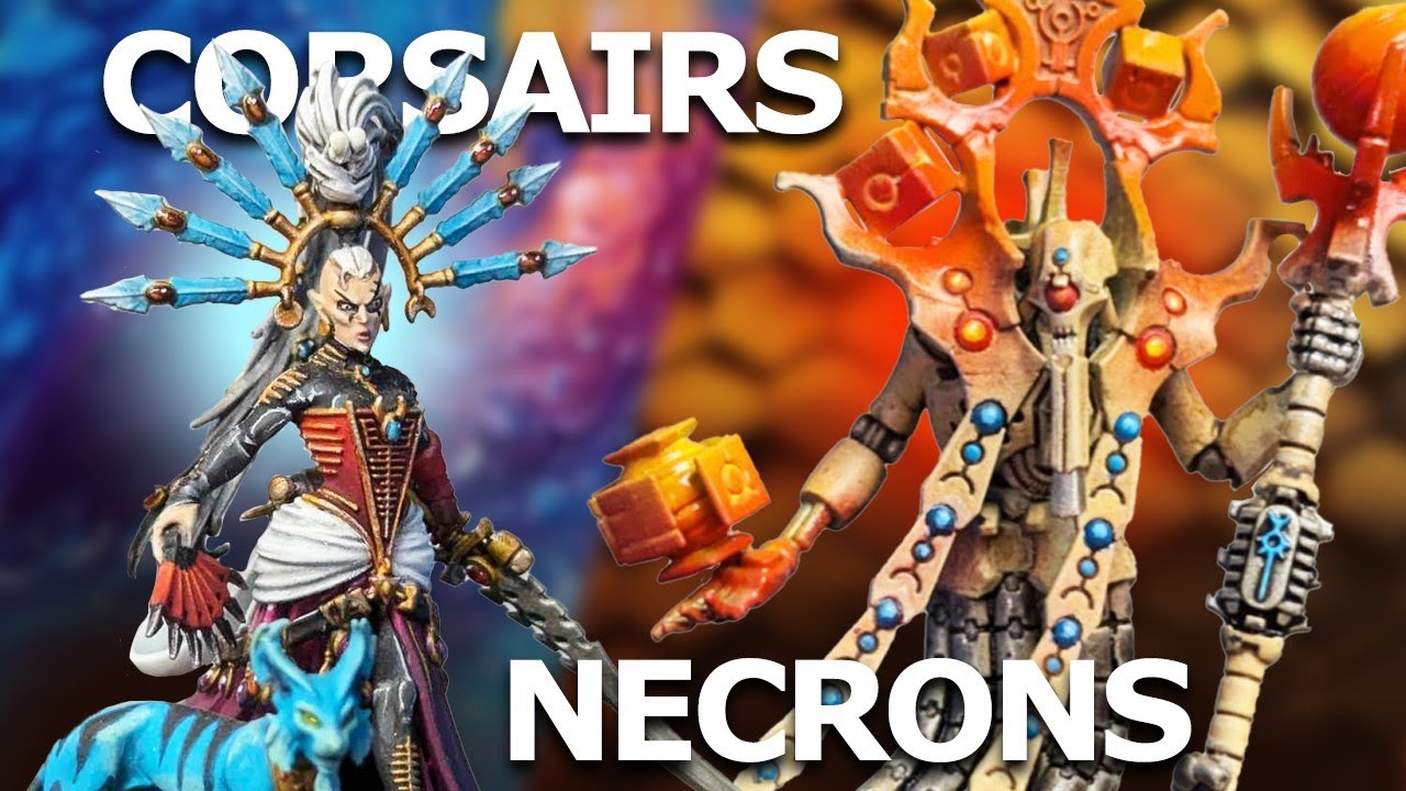 AELDARI VS NECRONS WARHAMMER BATTLE REPORT