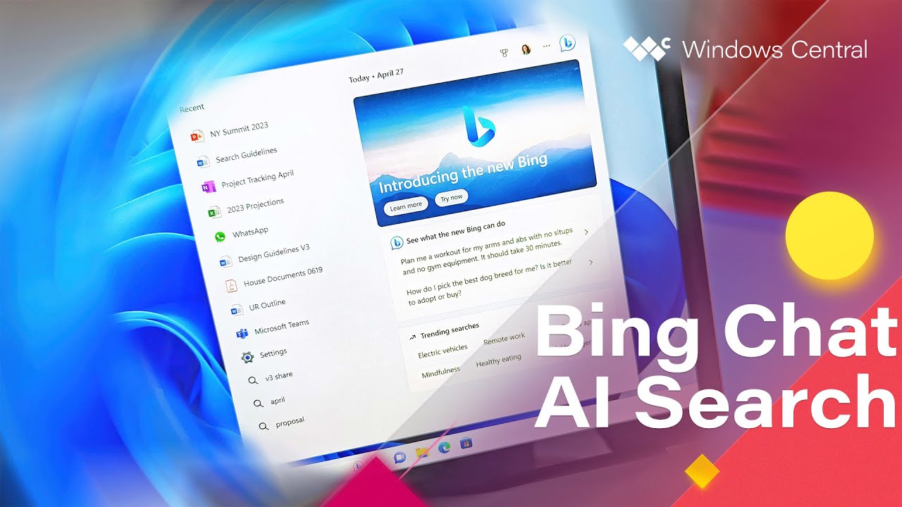 Практическое знакомство с Bing Chat AI в веб-версии, на мобильных устройствах и на периферии сети.