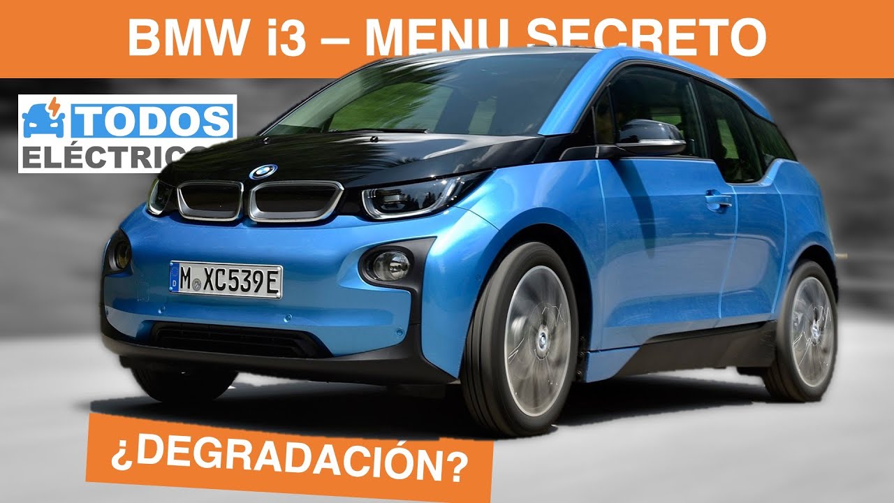 Degradación de batería de BMW i3. Menu secreto de servicio.