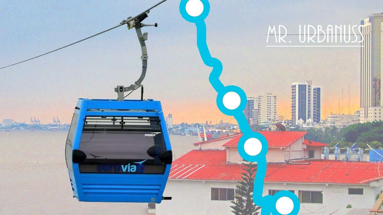 Aerovía de Guayaquil (Durán - P. Centenario) Recorrido Completo