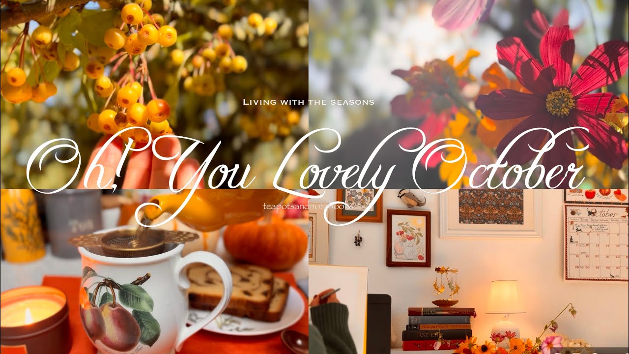 The coziness and comfort that Autumn brings 🧡 | A relaxing Vlog 🫖| Fall inspired recipes 👩🏻‍🍳 🍲 