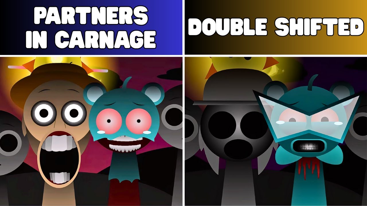 Incredibox Sprunki Shifted Partners in Carnage — Original VS Double Shifted: Which One Wins?