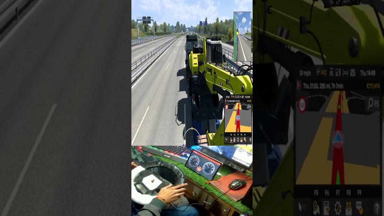 🚚🚚Euro Track Simulator 2 🚚🚚 Game play Gaming With Sandy