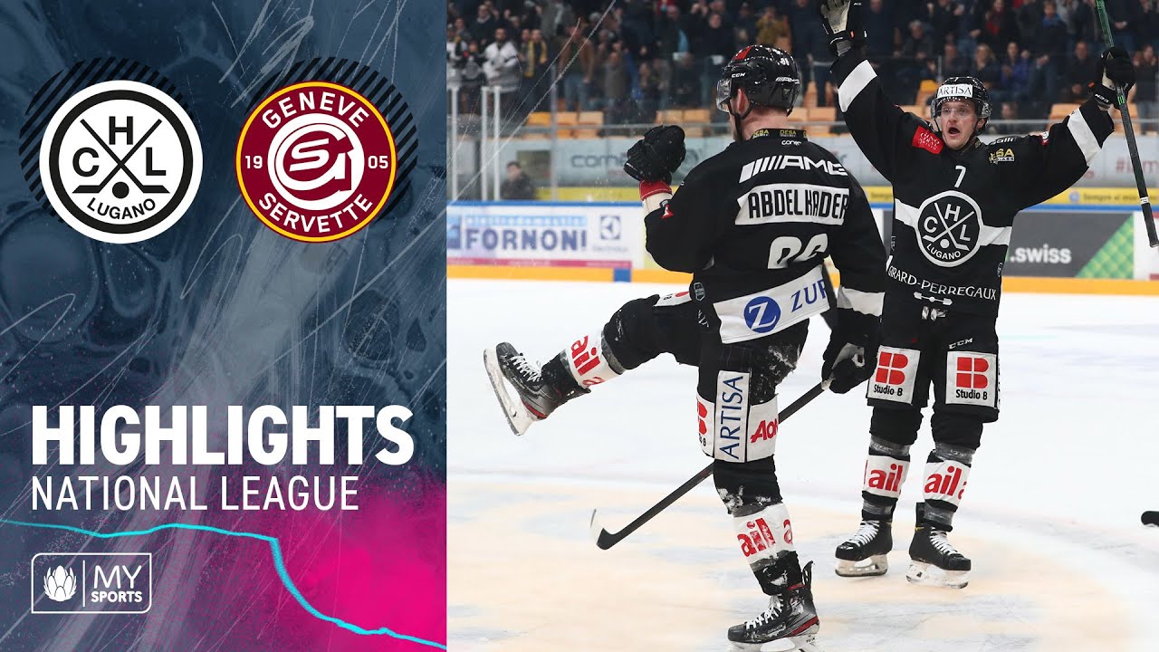 Lugano vs. Genf 4:3 n.V. - Highlights National League
