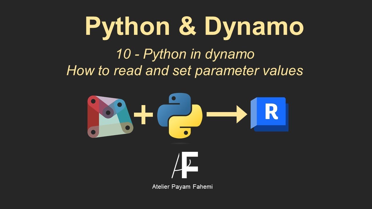 10-Python in dynamo: How to read and set parameter