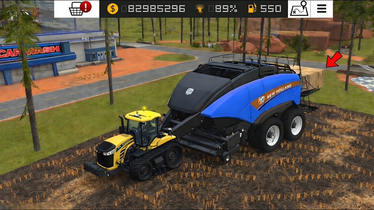 Fs 18 Biggest Bale Machine ! Fs 18 Multiplayer - Delivery Hay Square Bales | Timelapse #fs18