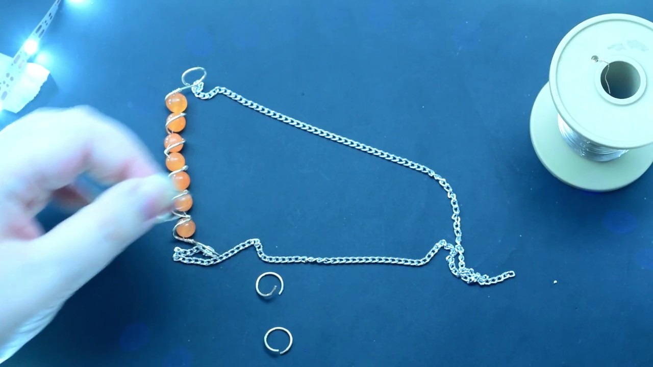 Beginners Spiral Necklace | Easy Wirework Jewelry Tutorials | Option 1
