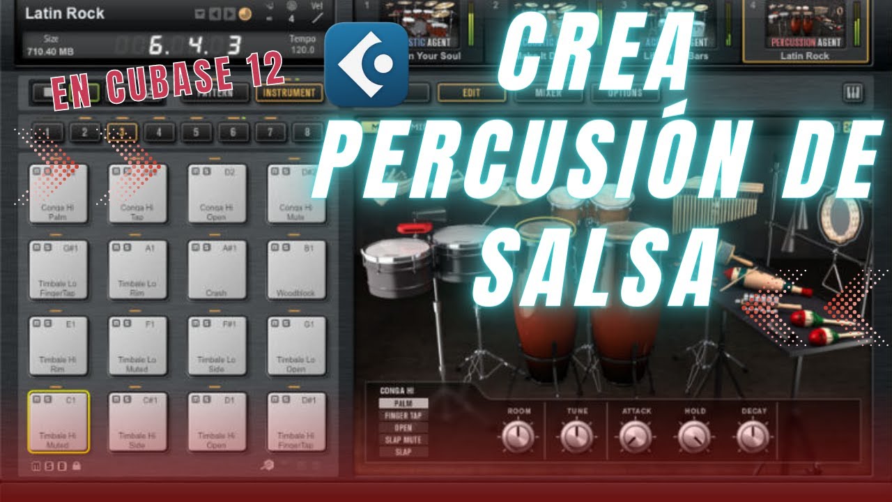Como hacer una BASE de Salsa CUBASE 12