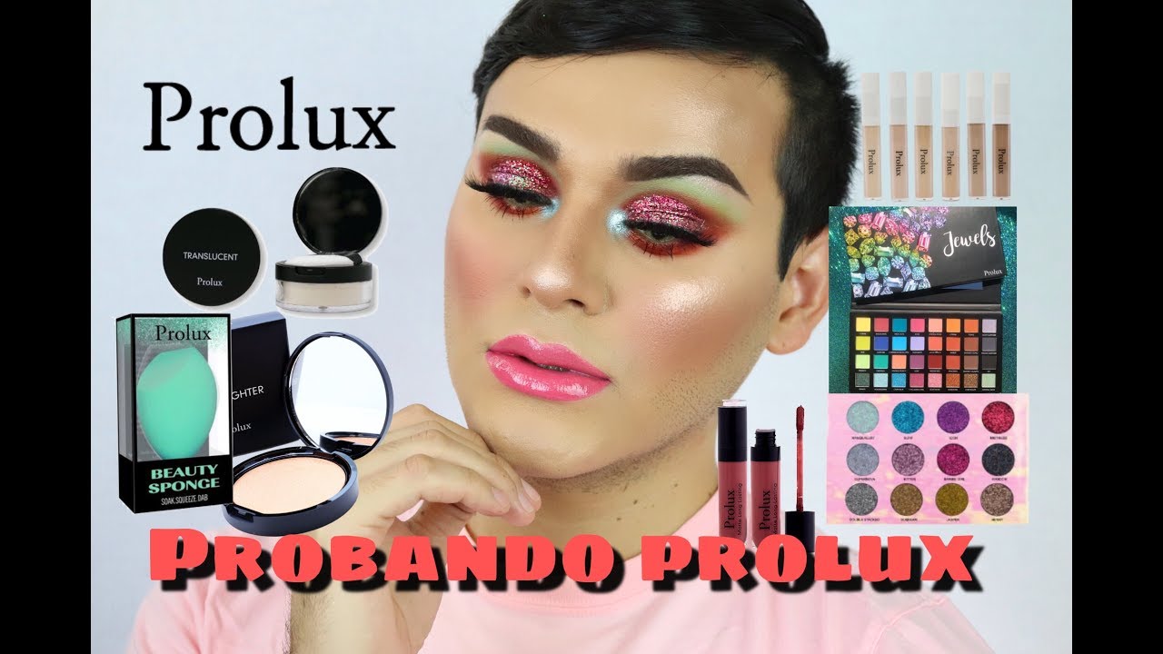me maquillo con los productos de PROLUX / me gustaran ❓👍🏼👎🏼 Alexis Jimenez