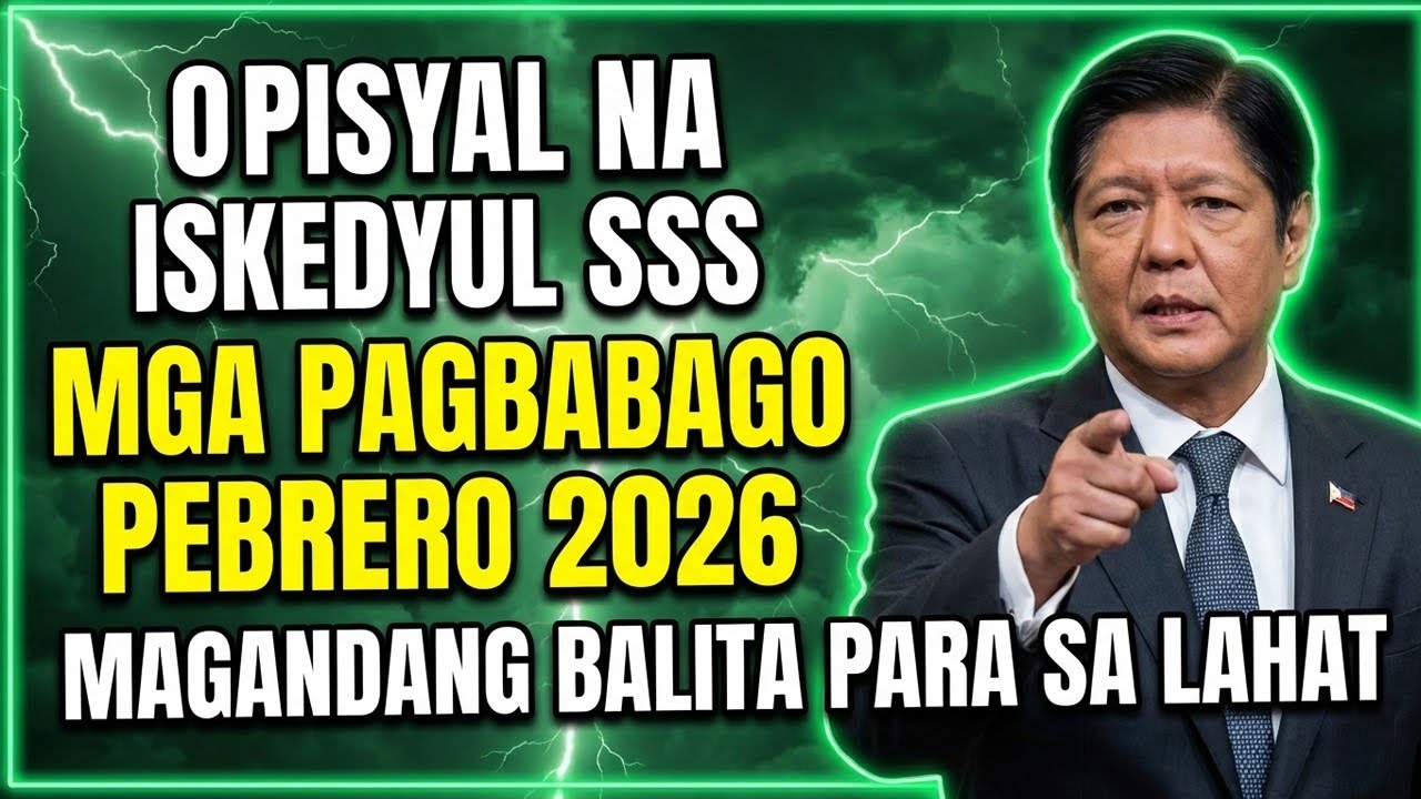 SSS Pension febuary 2026 Opisyal na Iskedyul OUT! Mga pagbabago May Magandang Balita Ngayon