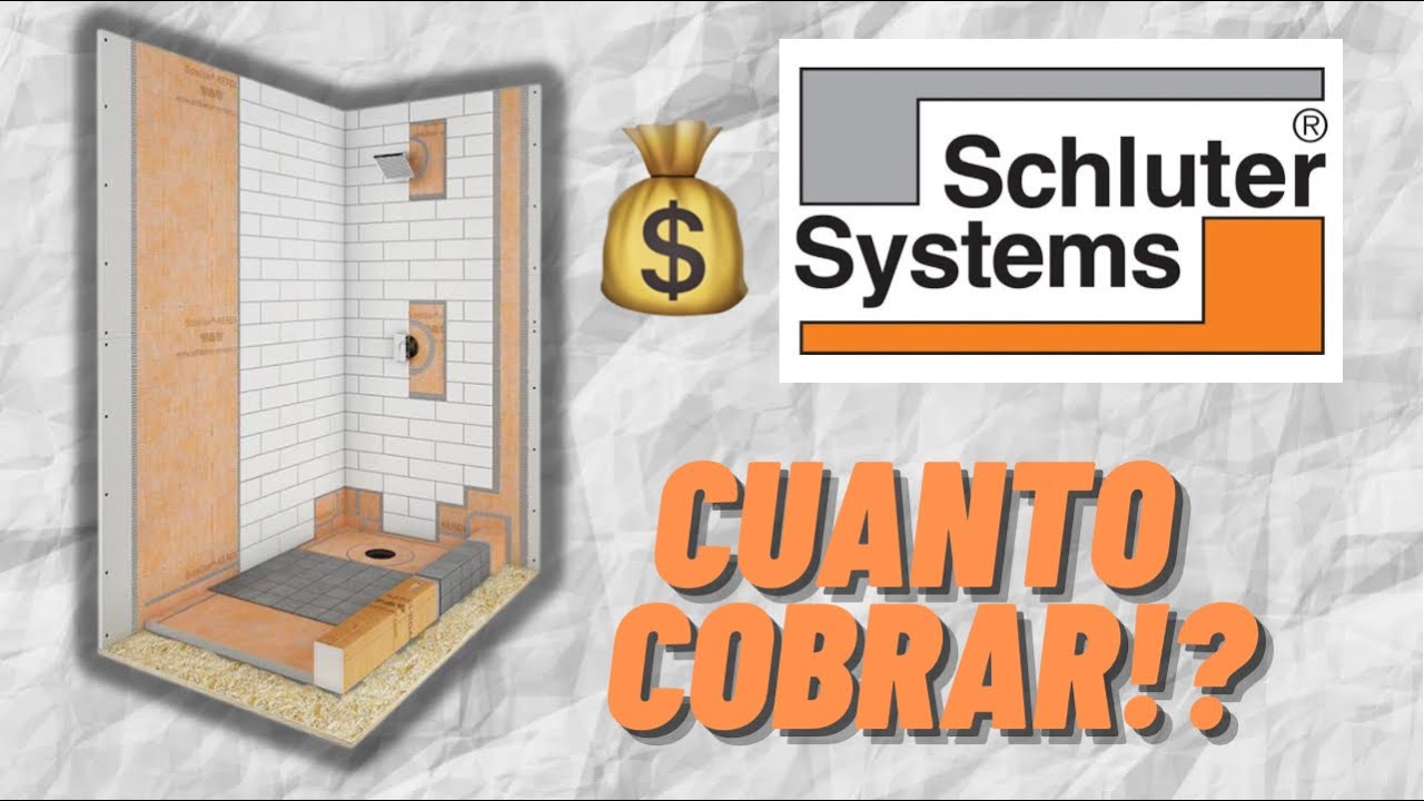 Cuanto cuesta un Schluter shower? y como cobrar como contratista de azulejo ??