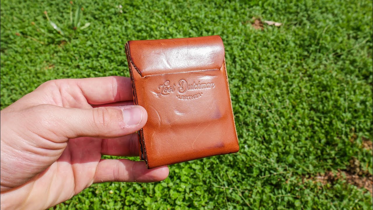 The Cash Finn Wallet by Lost Dutchman Leather Review!
