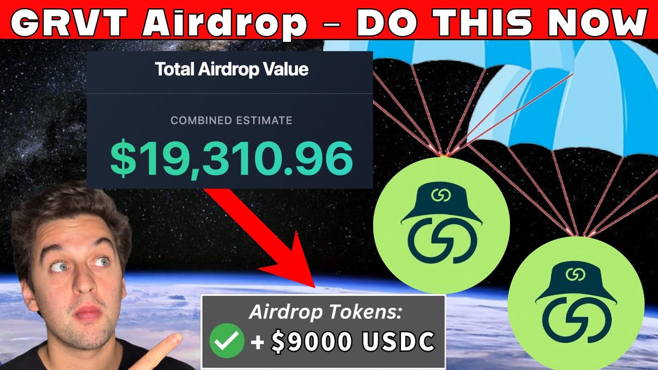 Распределение токенов GRVT Airdrop &mdash; СДЕЛАЙТЕ ЭТО СЕЙЧАС