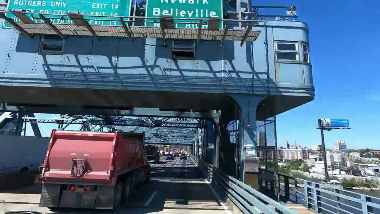 4K New Jersey | Interstate 280 West Bound | Trucker Rookie Season | ASMR | Part 3