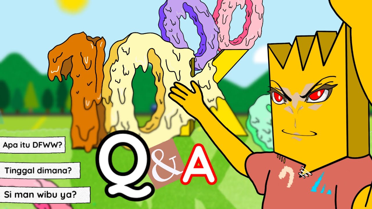 Siapa Si Man ini? Aku Face Reveal?!? QnA #1