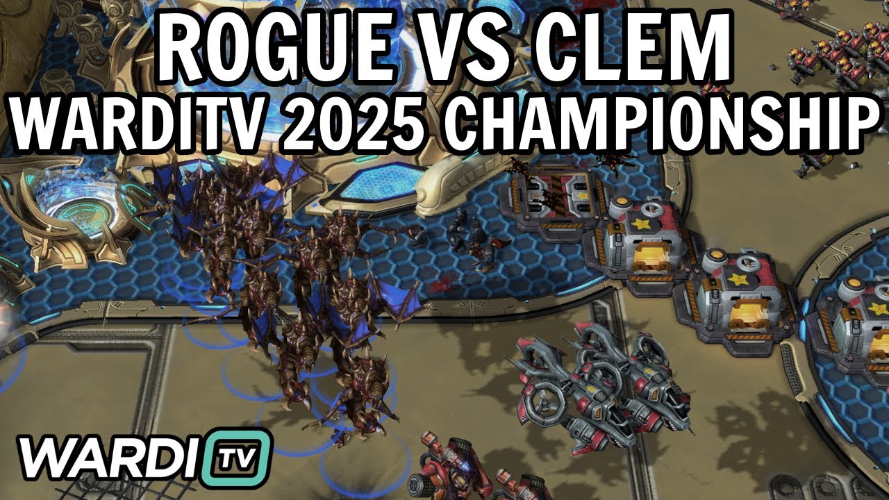 Rogue vs Clem (ZvT) - ELIMINATION! WardiTV 2025 Championship [StarCraft 2]