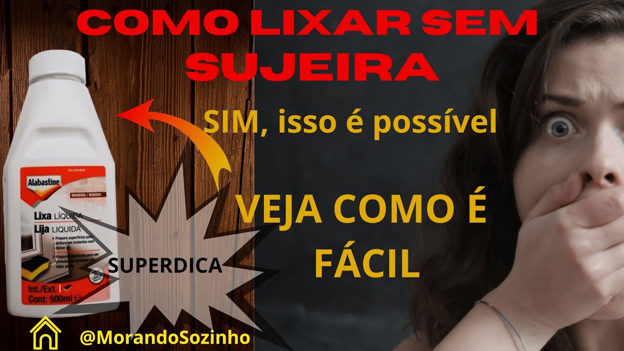 ✅LIXA LÍQUIDA ALABASTINE, FUNCIONA?