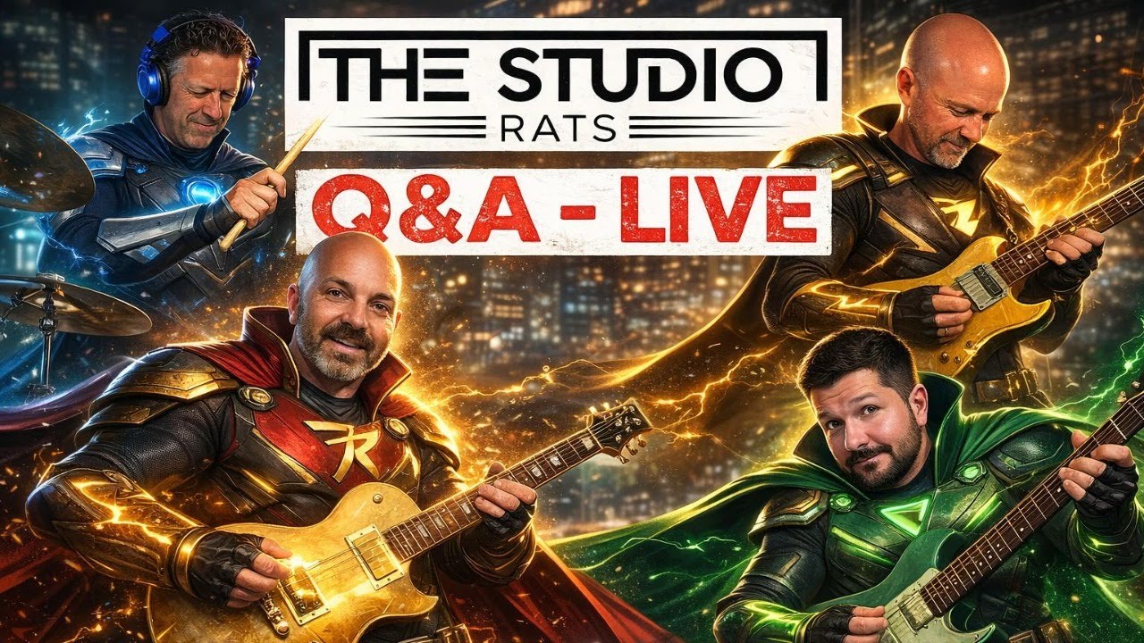 The Studio Rats Q&A LIVE - Number 284