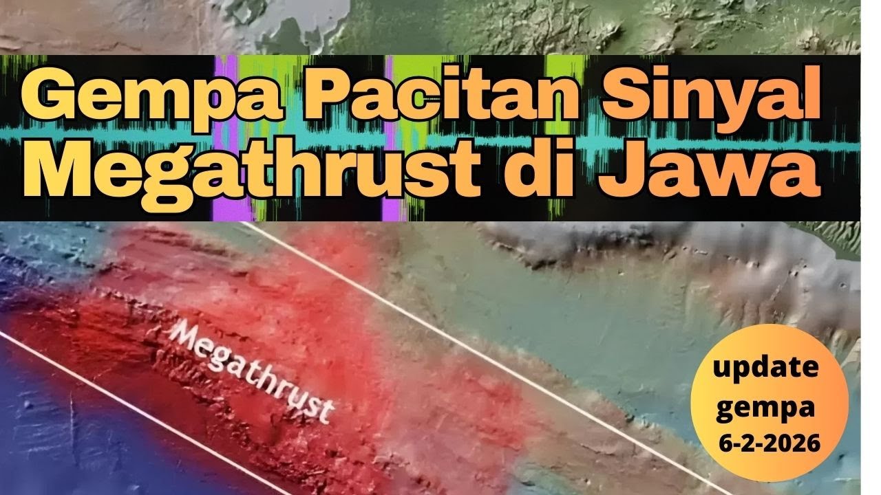 Gempa Tektonik Pacitan Sinyal Gempa Megathrust  Jawa