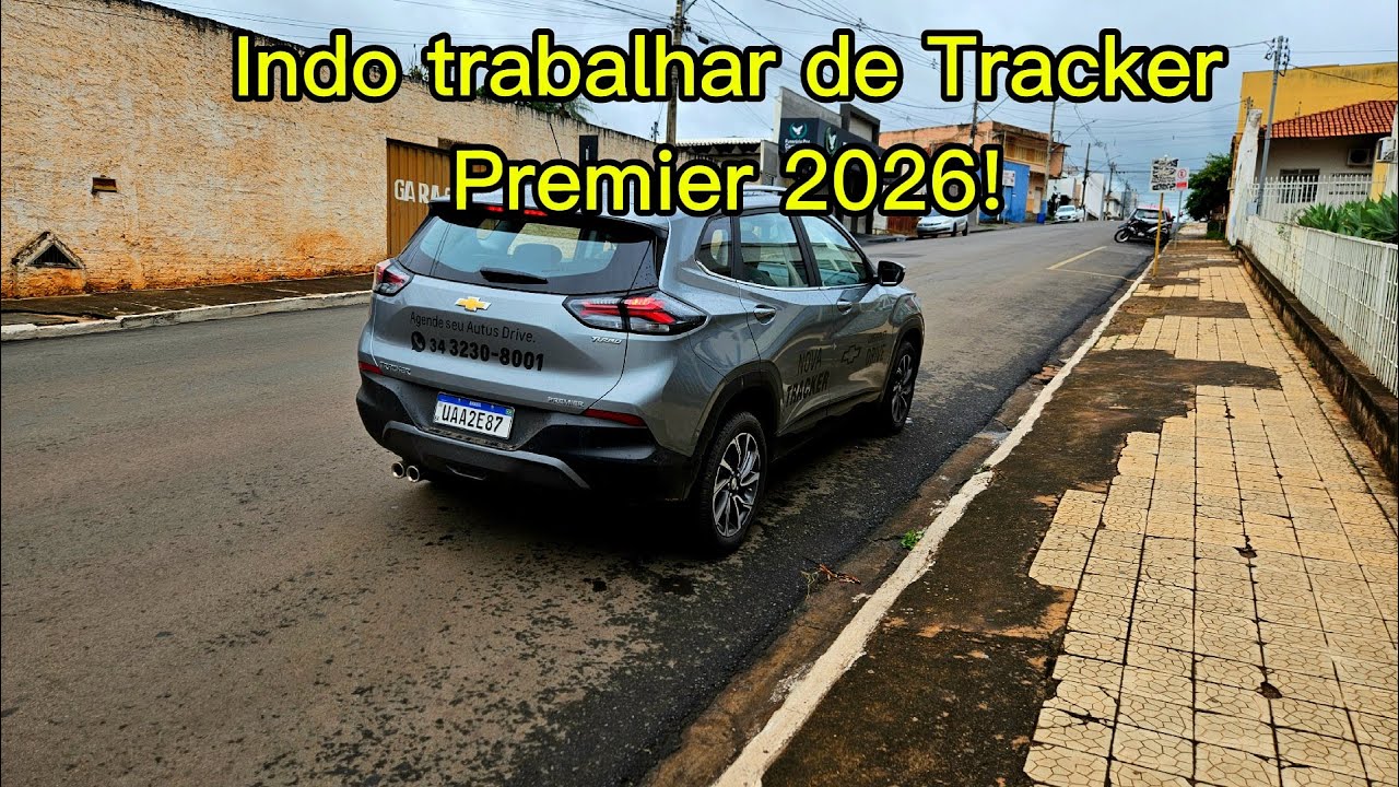 Indo trabalhar de Chevrolet Tracker 2026!!