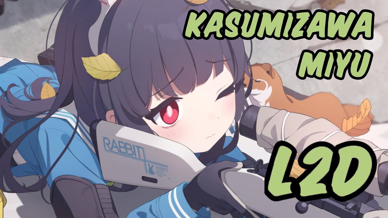 [Blue Archive] Kasumizawa Miyu L2D [ENG SUB]