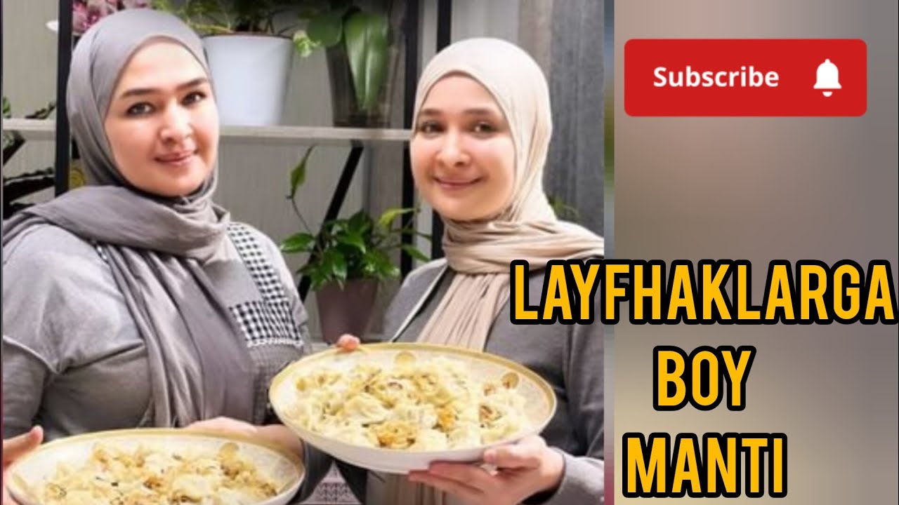 Layfhaklarga boy manti sizlar uchun. #lolazunnunova