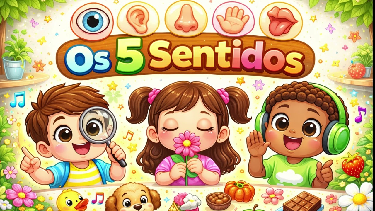 Os 5 sentidos