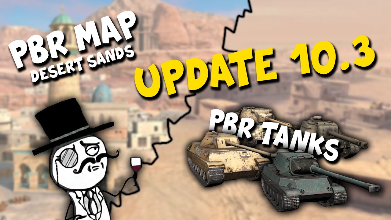 WotB UPDATE 10.3 ! NEW Polish Medium Line ! New Desert Sands  PBR !