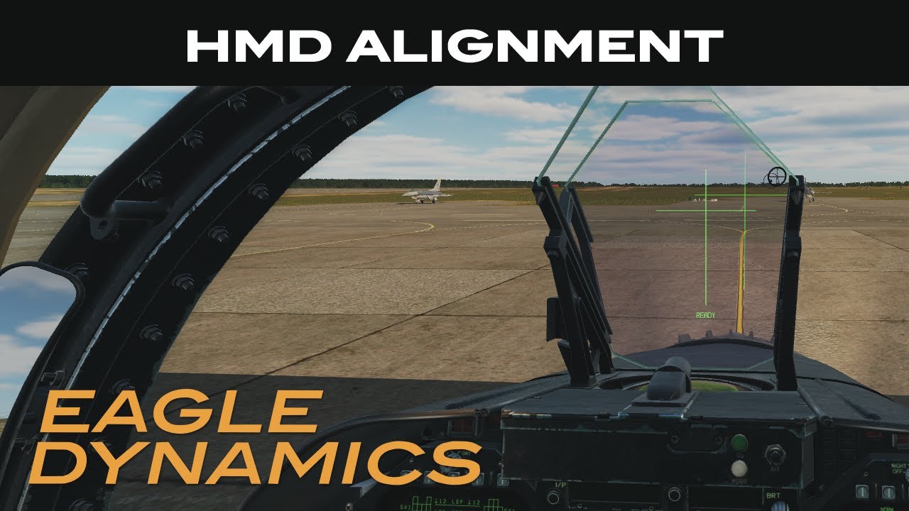 DCS: F/A-18C Hornet | HMD Alignment