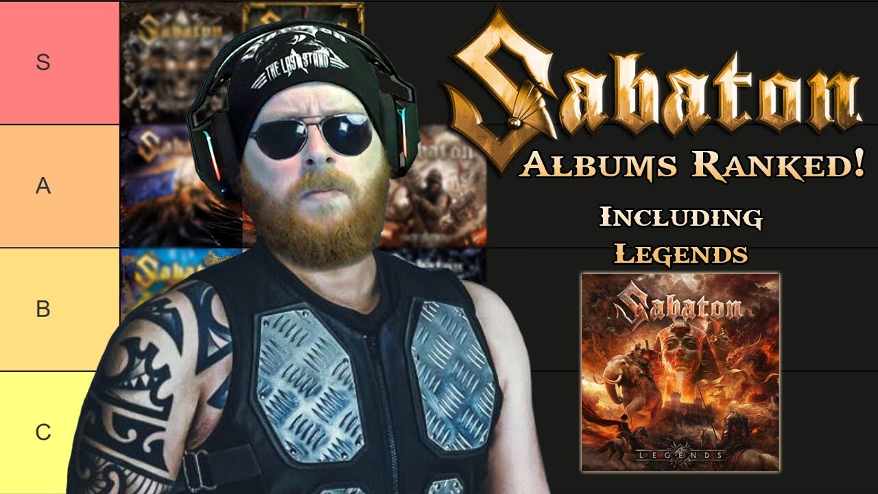 Рейтинг всех альбомов SABATON от худшего к лучшему! Включая легенды!