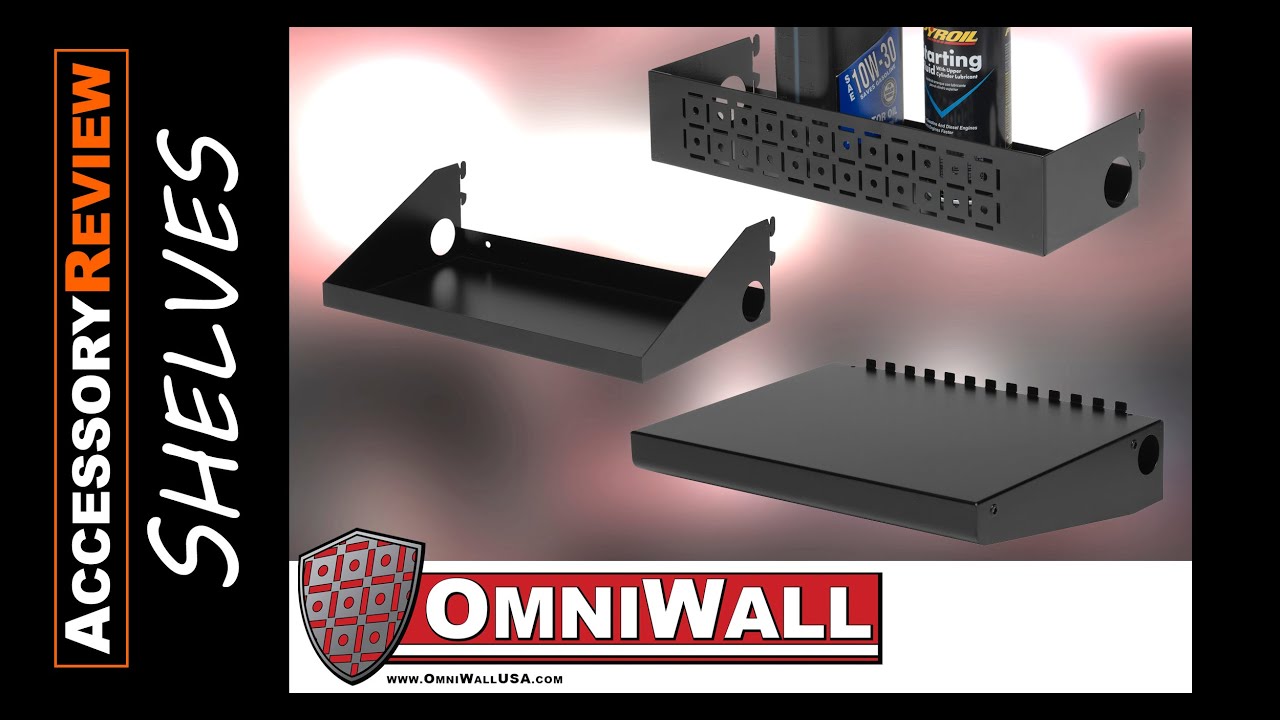 OmniWall Shelving Attachments