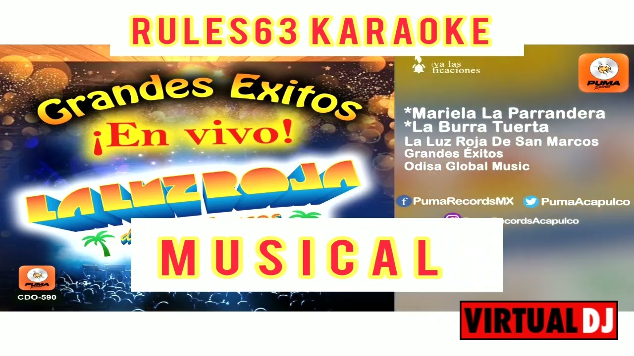 MARIELA LA PARRANDERA LA BURRA TUERTA Luz Roja de San Marcos Coros karaoke dev SG