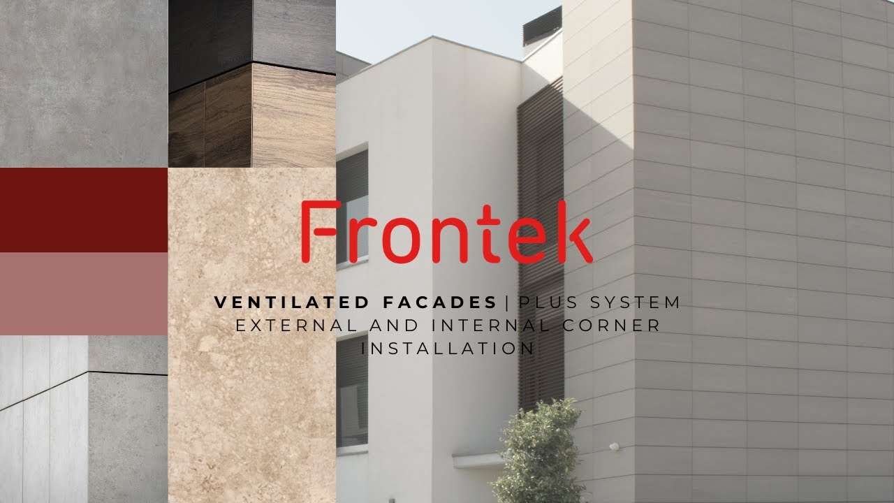Frontek Plus System | External and Internal Corner installation