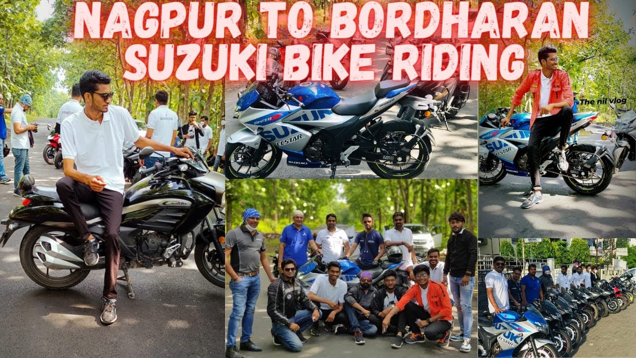 Ironik suzuki bike riding || Bike riding from Nagpur to Bordharan || Boss is back with a new bike.
