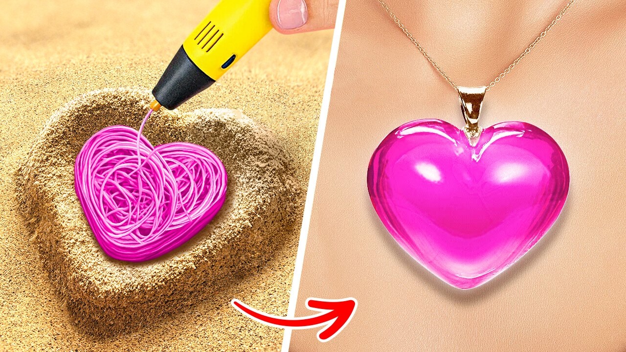 Sanattan Aksesuarlara 🎭 İnanılmaz Portre Çizimleri ve 3D Kalem DIY'ları